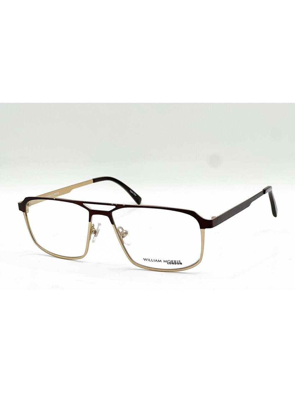 William Morris 6996 C3 Top Brown/Gold Authentic Eyeglasses 56-14-145